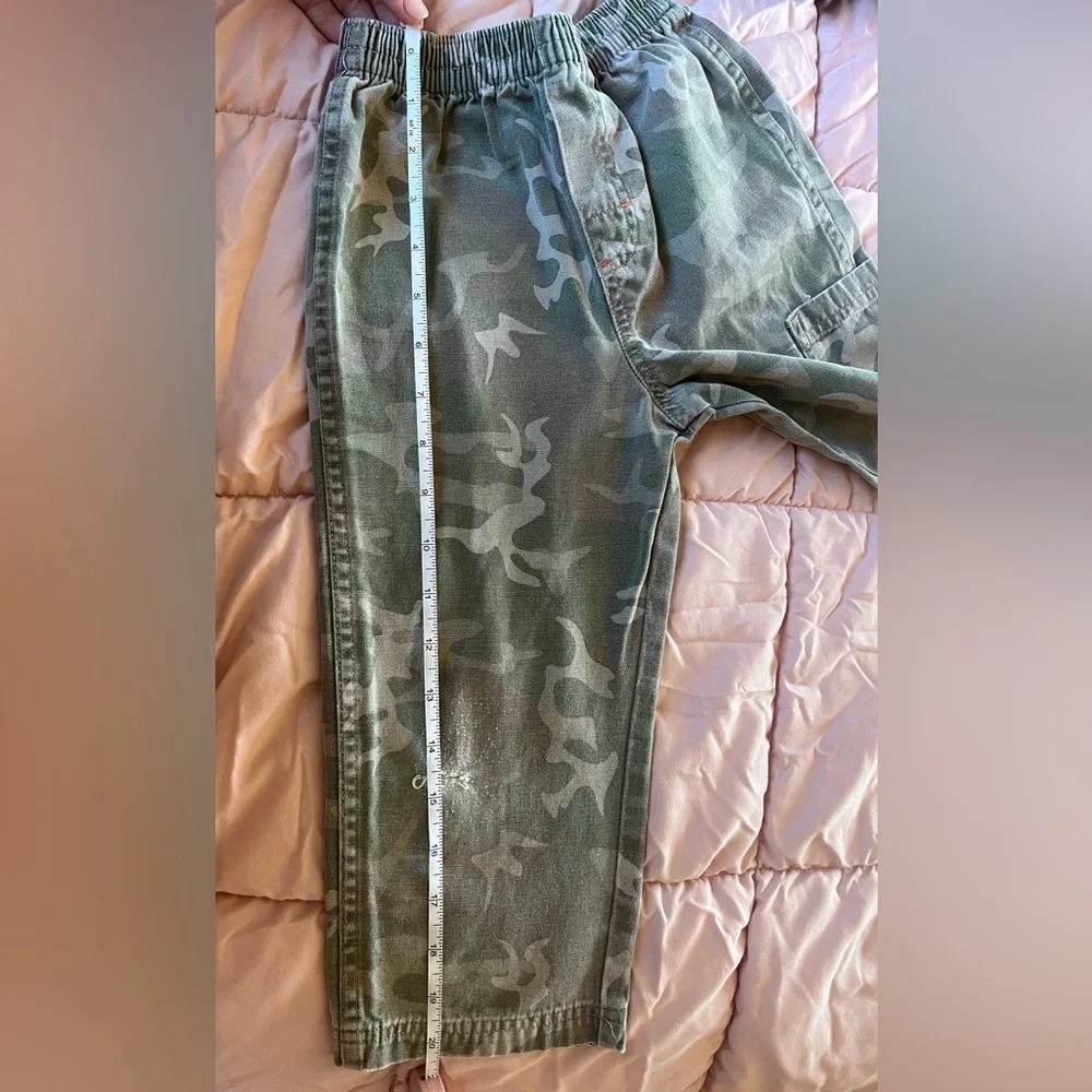Vintage Curiuos George Camouflage Cargo Pants